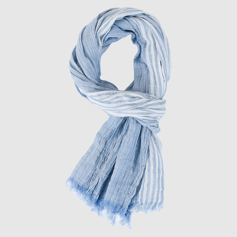 Casual Stripe Fringe Scarf - Nocini
