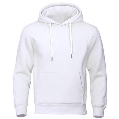 Relaxed Fit Mens Hooded Sweatshirt