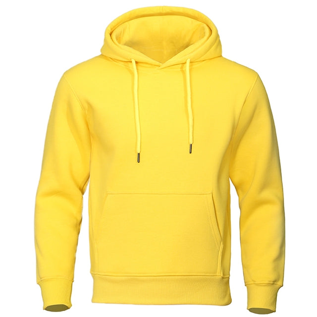 Relaxed Fit Mens Hooded Sweatshirt - Olytrend