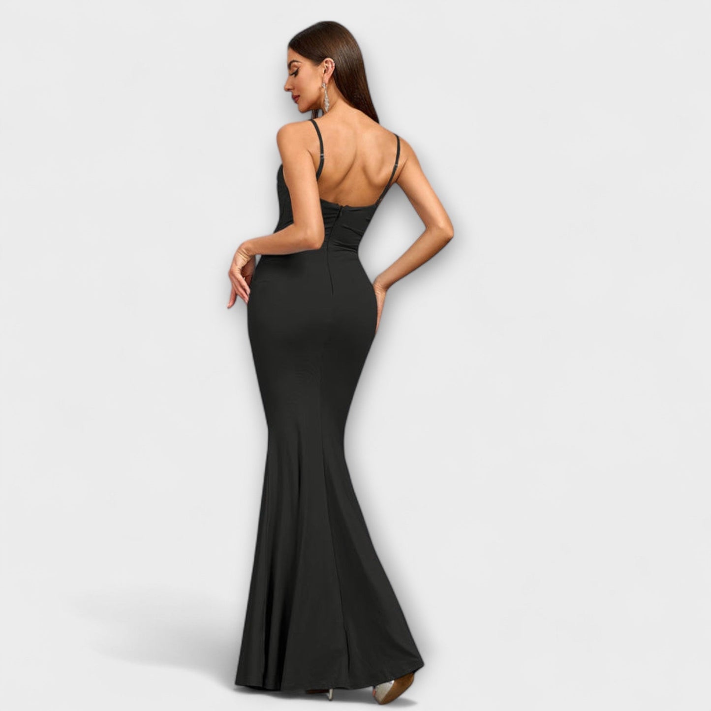 Elegant Party Ruffle Dress