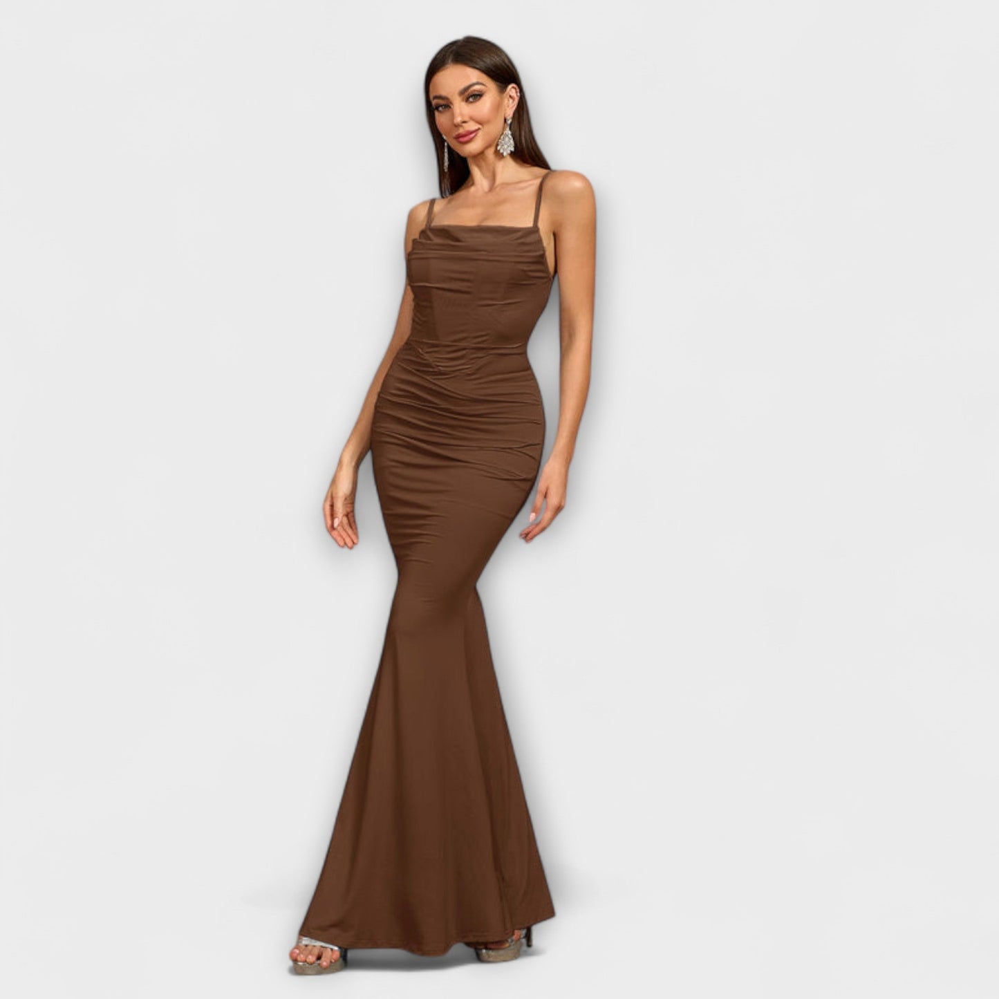 Elegant Party Ruffle Dress