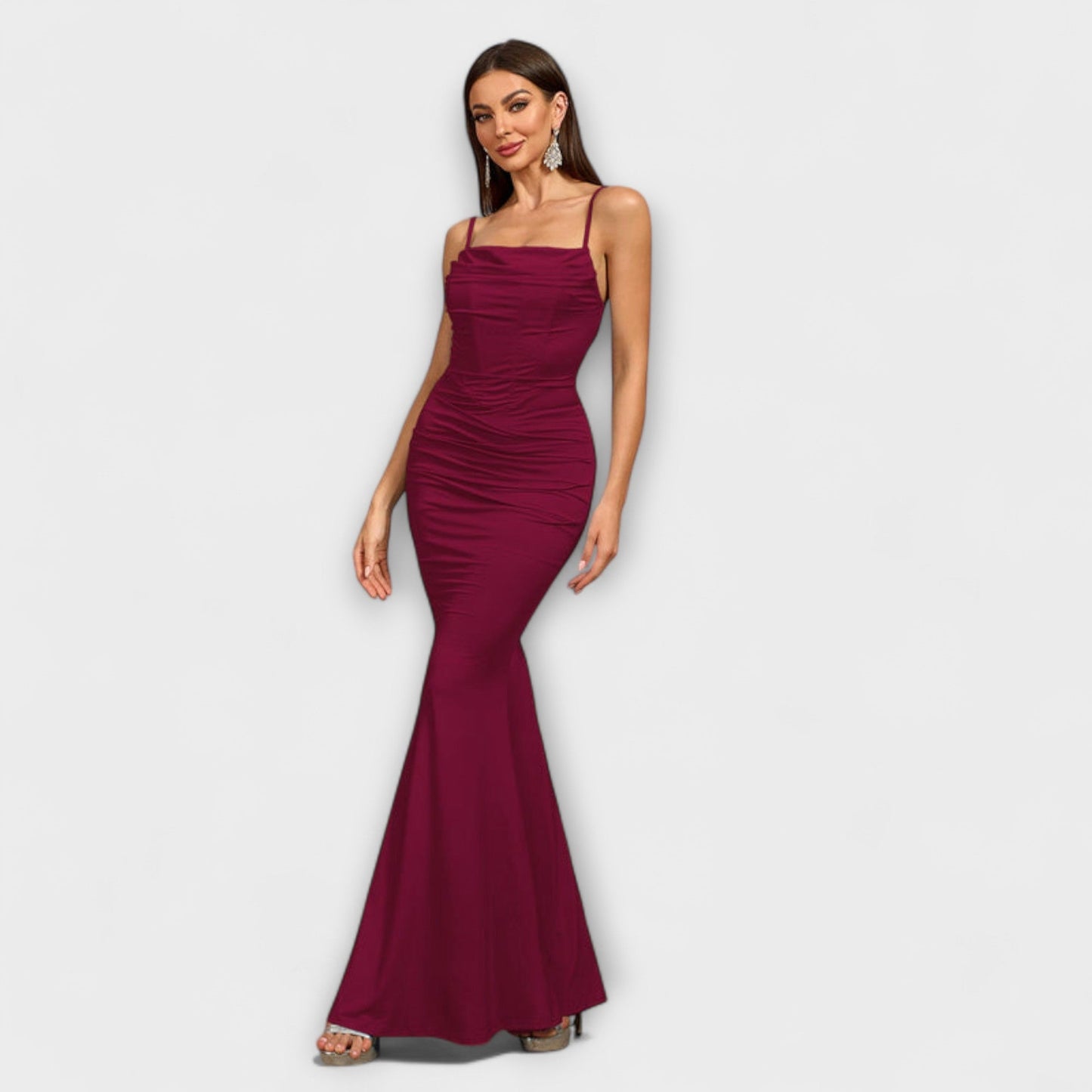 Elegant Party Ruffle Dress