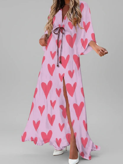 Elegant High Low Maxi Dress for Ladies