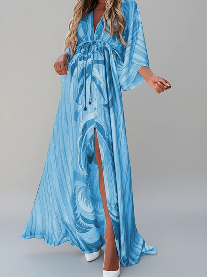 Elegant High Low Maxi Dress for Ladies