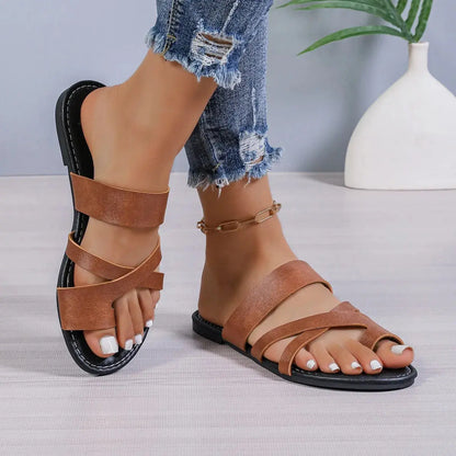 Comfortable Flat Summer Sandals for Women