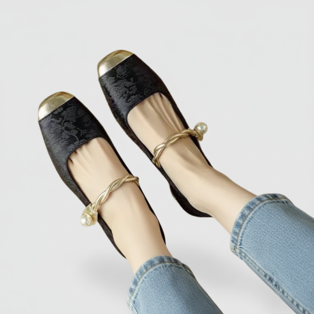 Classic Round Toe Flat Shoes for Women - Olytrend