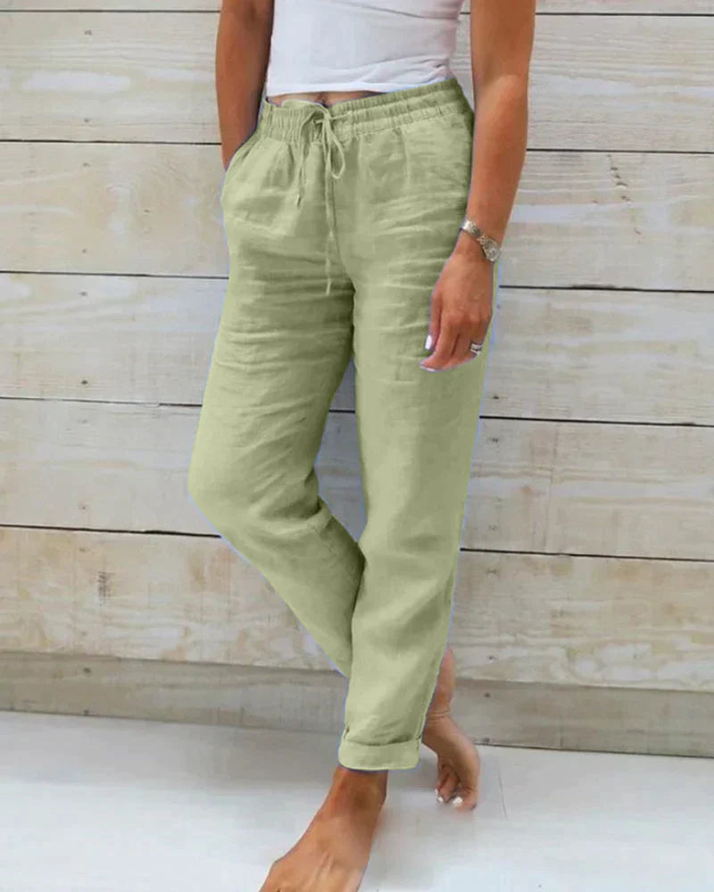 Relaxed Fit Women's Summer Pants