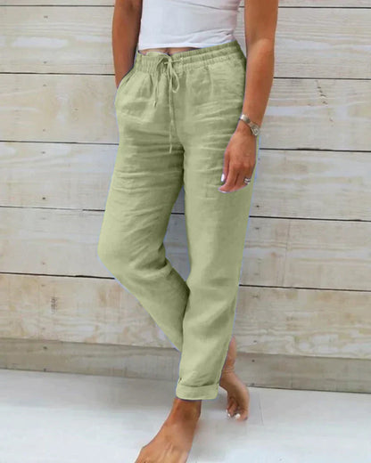 Relaxed Fit Women's Summer Pants