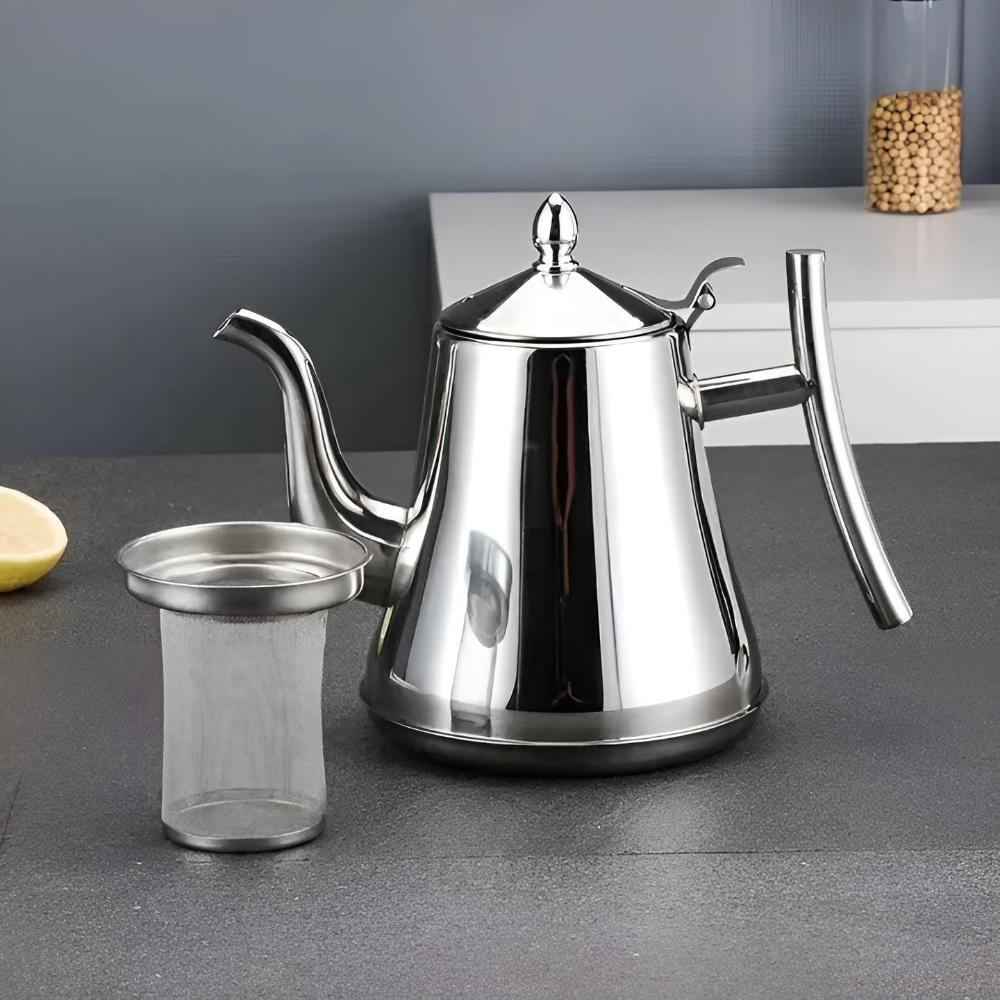 Premium Metal Tea Infuser Teapot Set - Nocini
