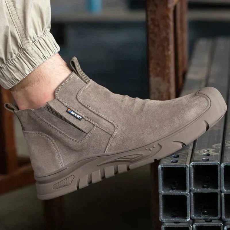 Men's Slip On Boots Comfortable Elastic Sides - Nocini