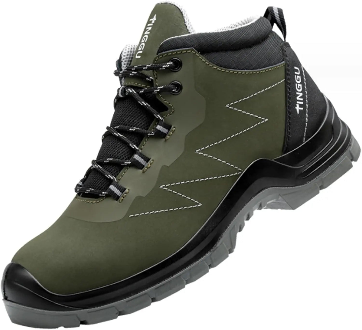 Insulated Waterproof Men's Work Boots for Winter