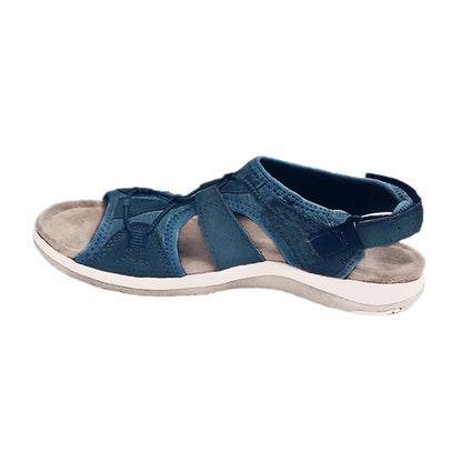 Women's Buckle Wedge Sandals - Chic Summer Shoes