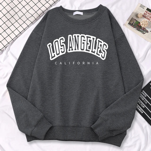 Relaxed Fit Graphic Women's Sweatshirt