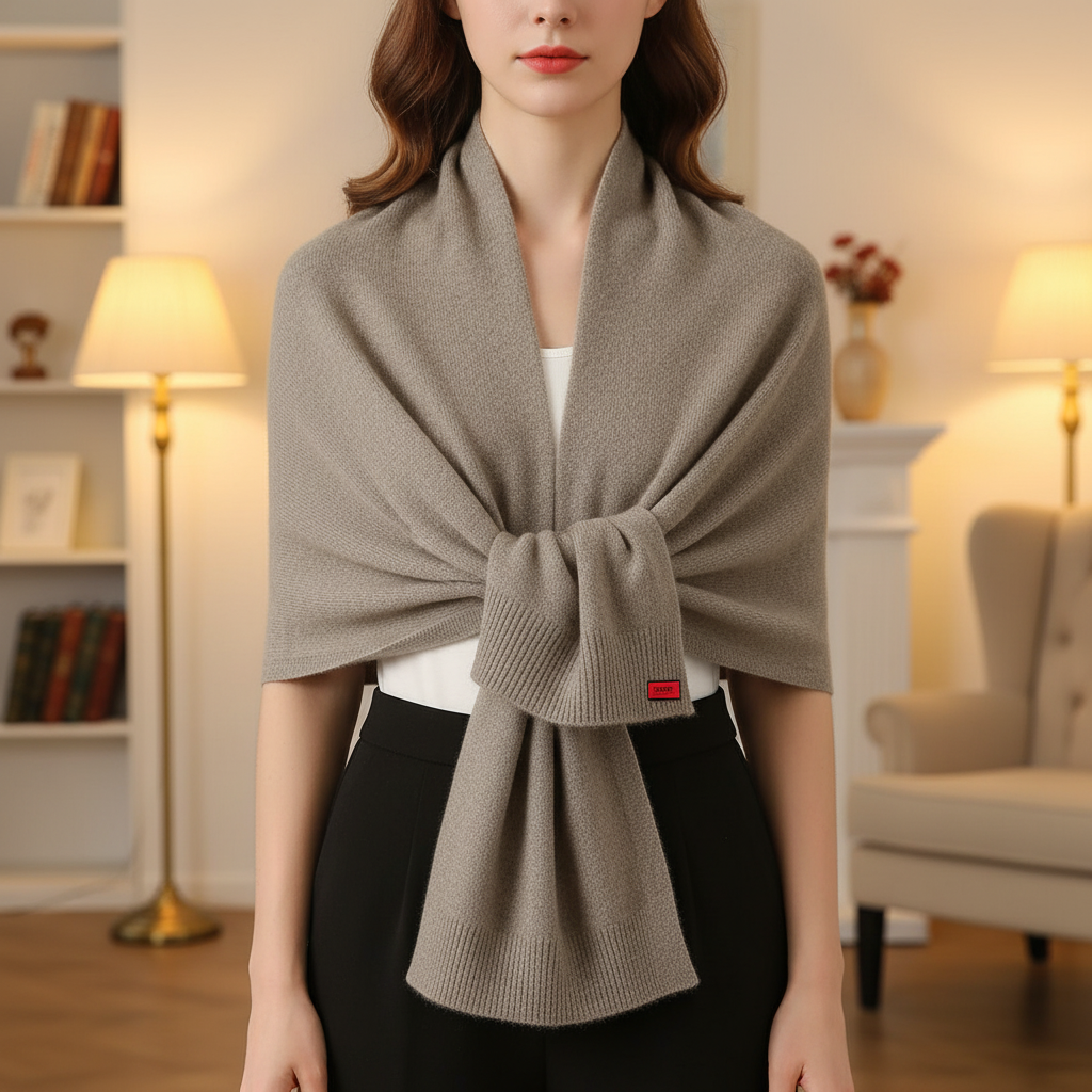 Stylish Women's Silk Scarf - Pexav