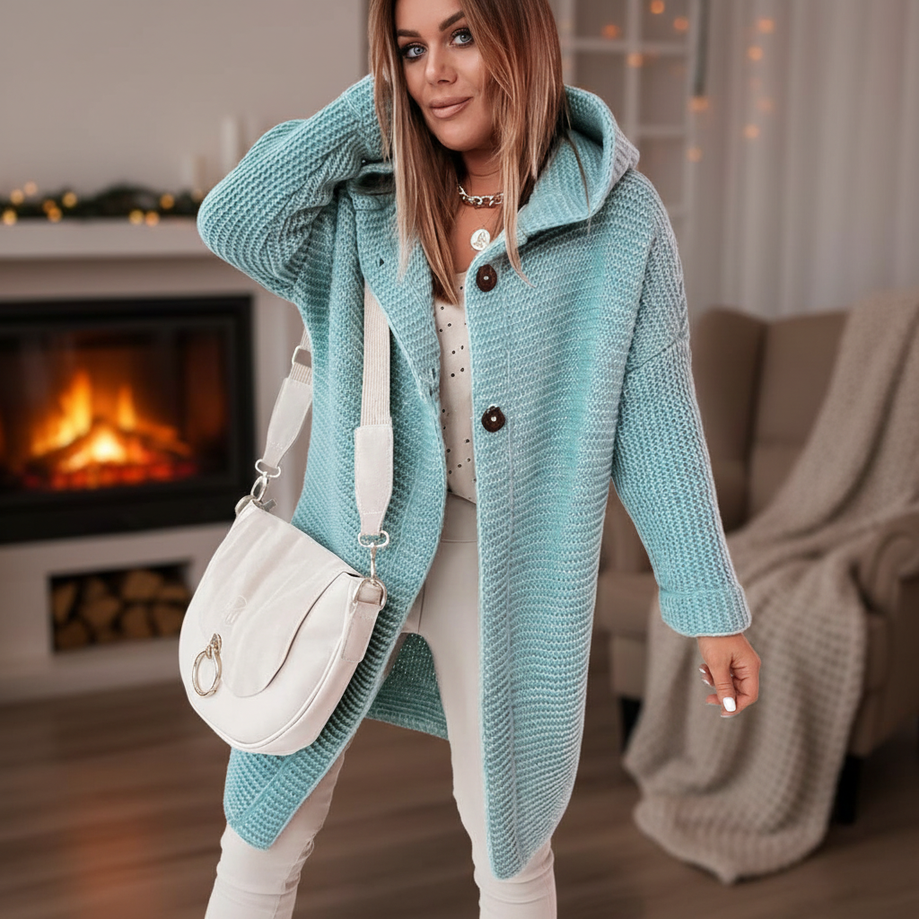 Stylish Fleece Hooded Vest - Pexav