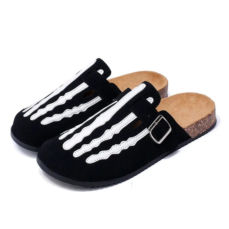 Classic Brown Leather Clogs for Men - Nocini