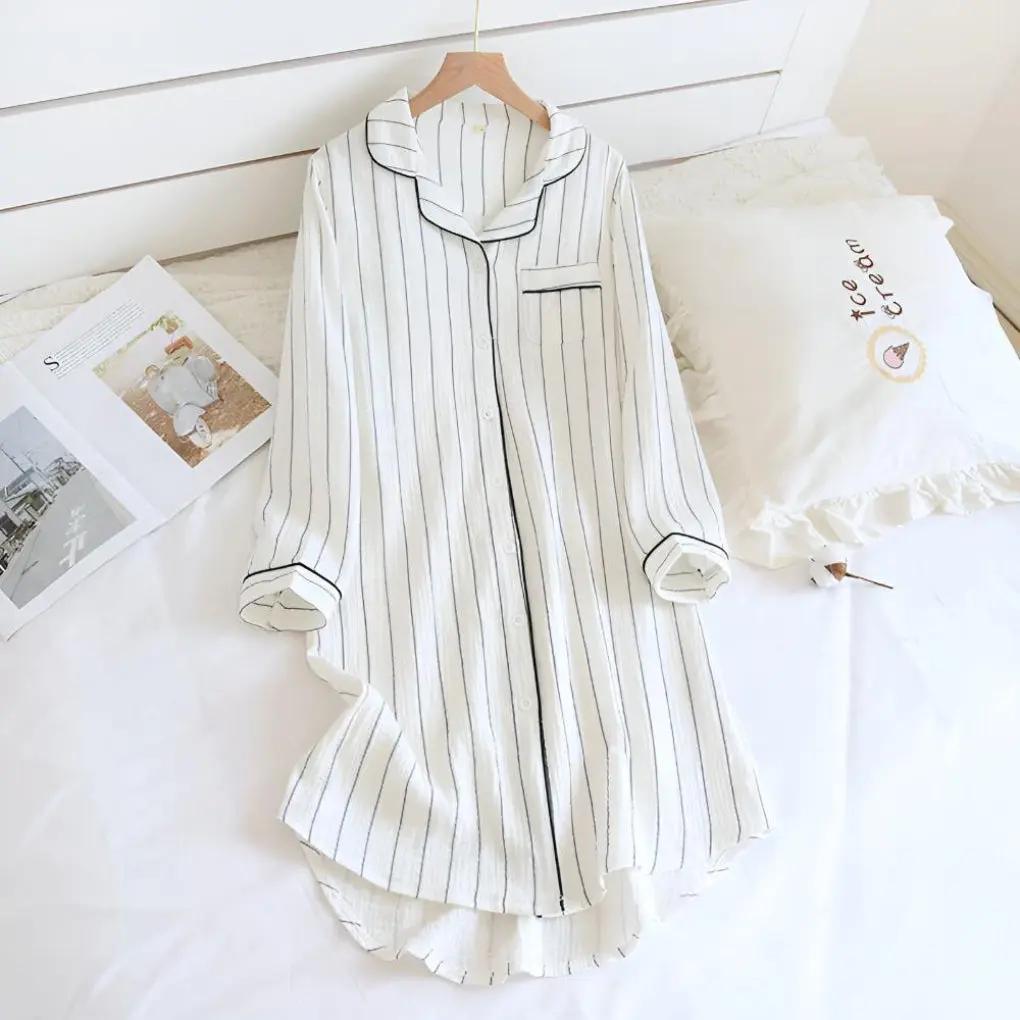 Soft Breathable Women's Nightgown Plus Size