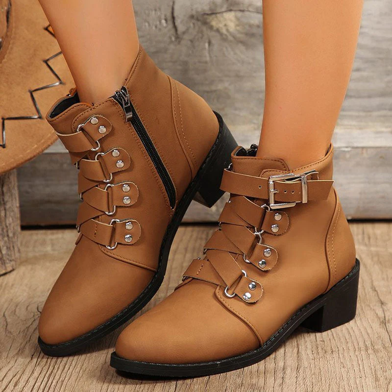 Fashionable Women's Ankle Boots - Classic & Chic