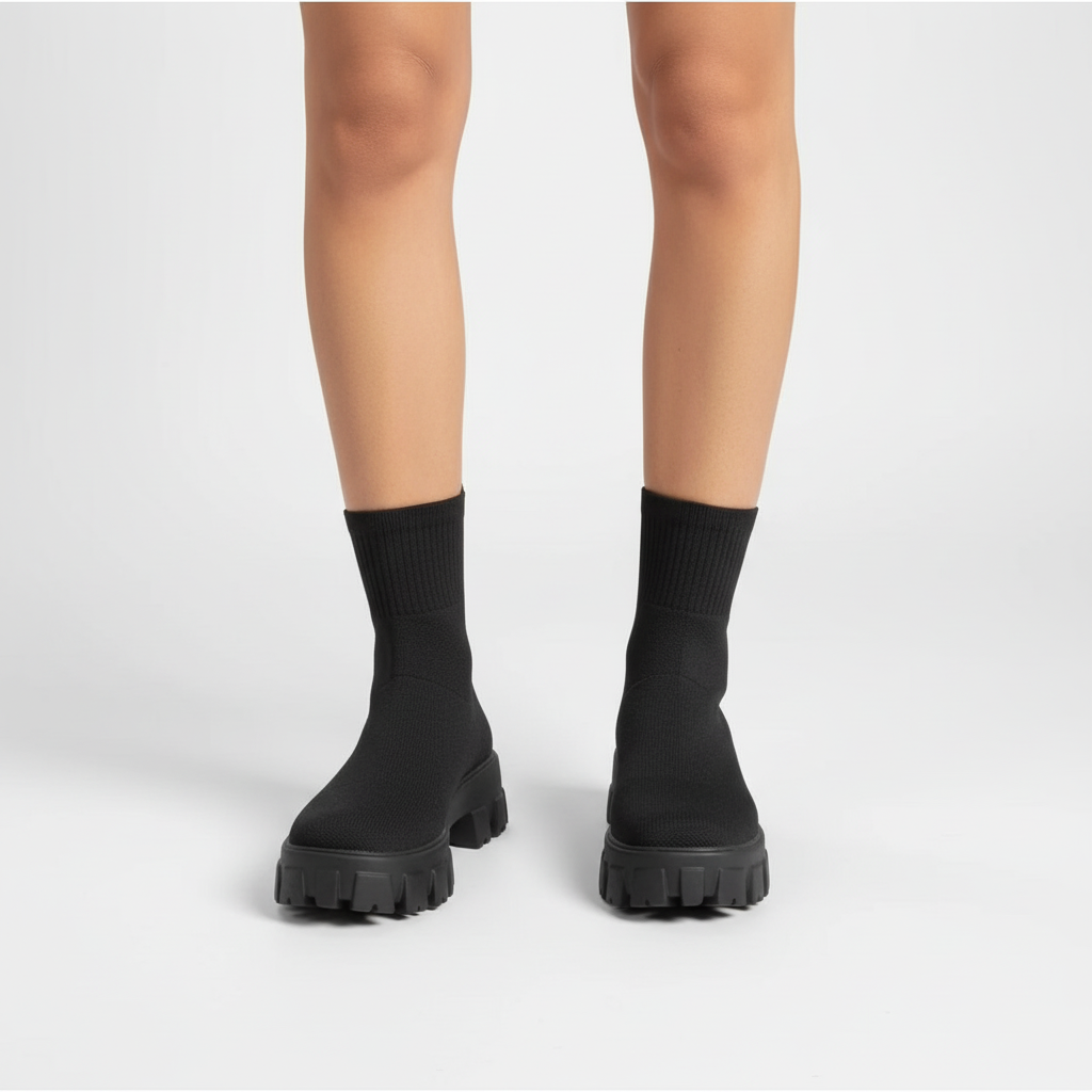 Fashionable Low Heel Boots - Pexav