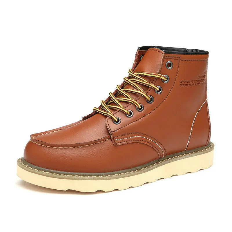 Casual Men's Ankle Boots - Comfortable Walking Shoes