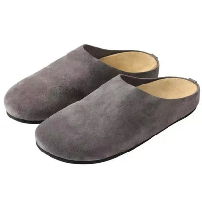 Soft Leather Clogs for Women - Slip Resistant Comfort Shoes