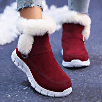 Warm and Chic Ladies Winter Boots