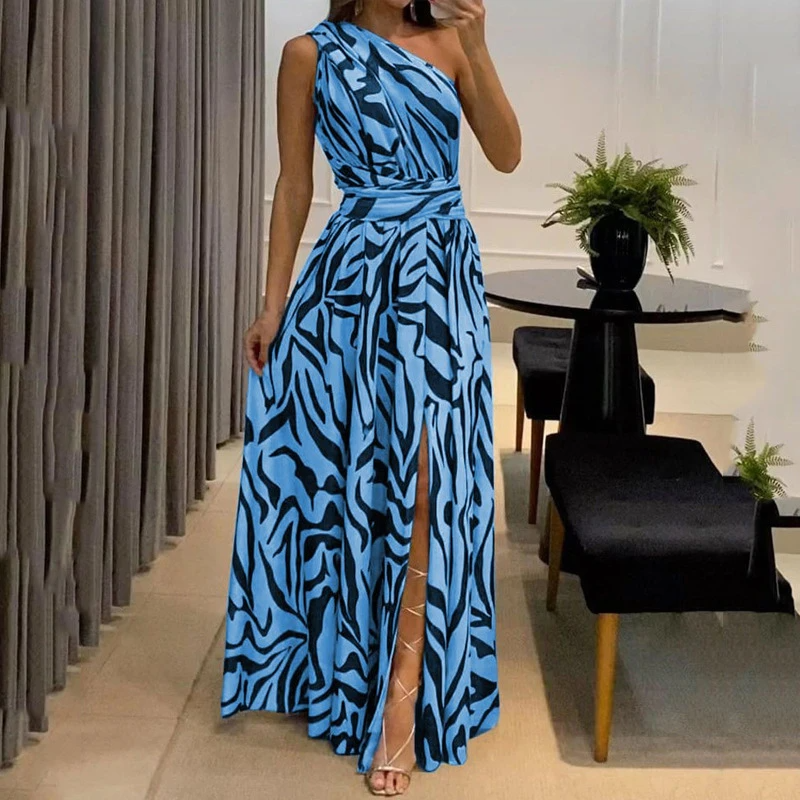 Flowy Off Shoulder Maxi Dress for Women