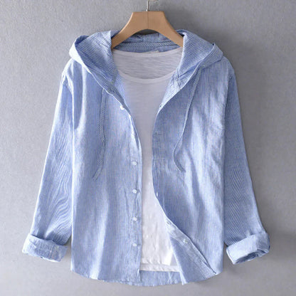 Lightweight Natural Fiber Women's Blouse - Olytrend