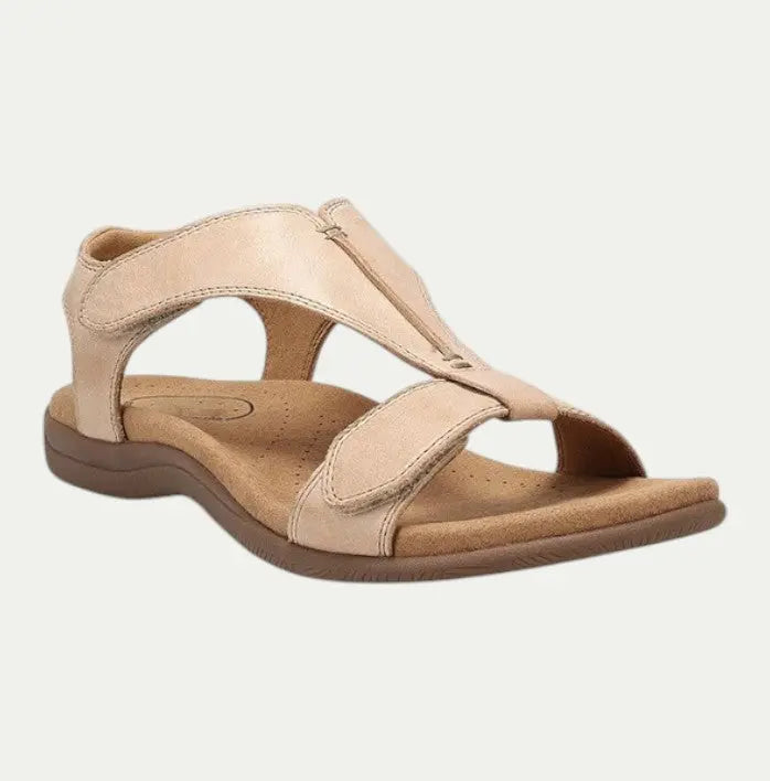 Comfortable Womens Leather Flip Flop Sandals