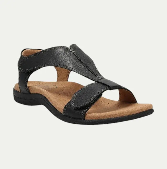 Comfortable Womens Leather Flip Flop Sandals