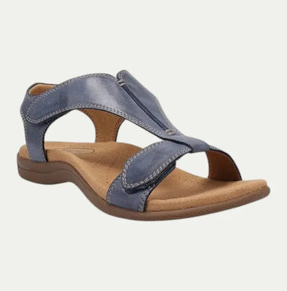 Comfortable Womens Leather Flip Flop Sandals