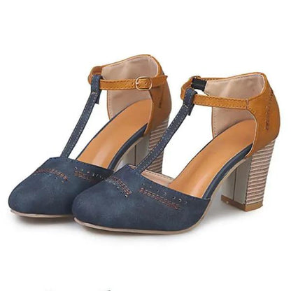 Classic Black High Heel Sandals for Women - Nocini