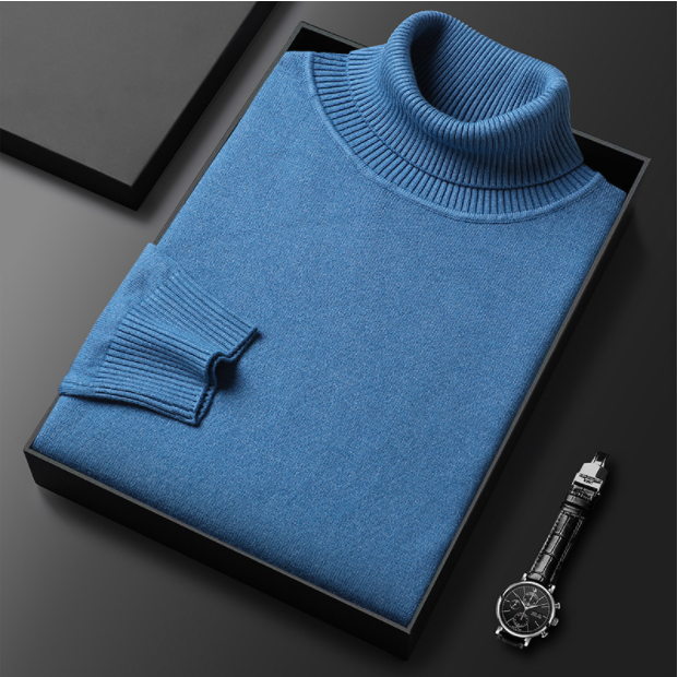 Men's Classic Crew Neck Warm Sweater - Nocini