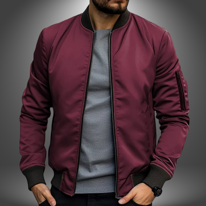 Waterproof Men's Classic Bomber Coat