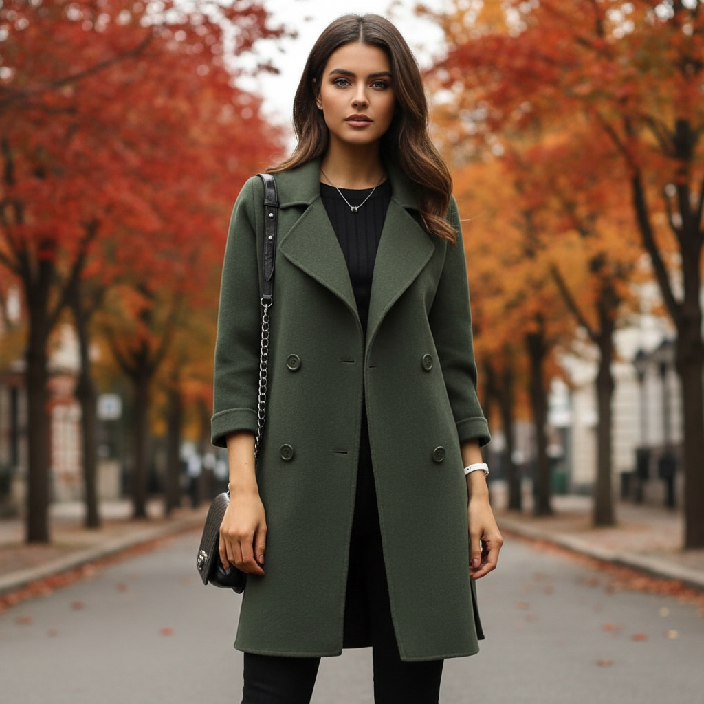 Classic Fit Ladies Winter Coat - Pexav