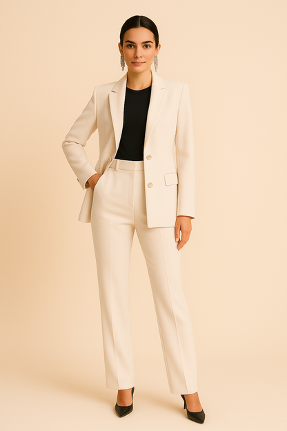 Stylish Women's Jacket and Pants Set