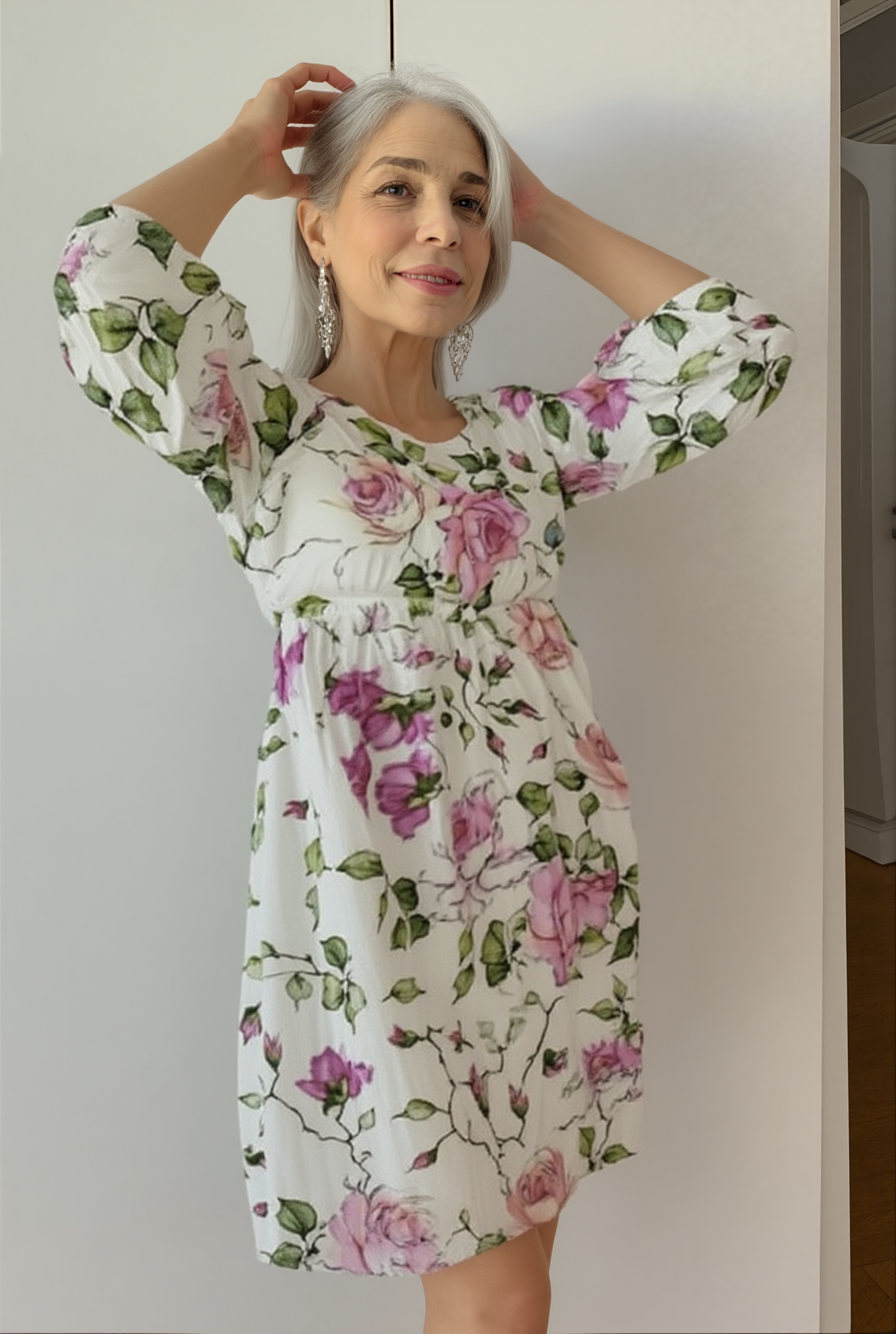 Classic Little Black Day Dress for Women