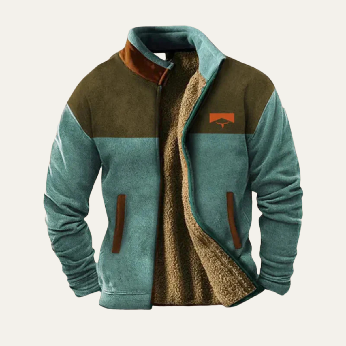 Classic Men's Fleece Lined Parka Winter Jacket