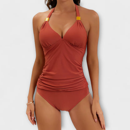 Stylish Women's 2 Piece Beach Swimsuit Set