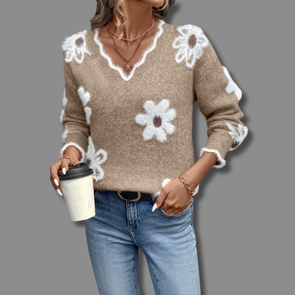Stylish Crew Neck Sweater