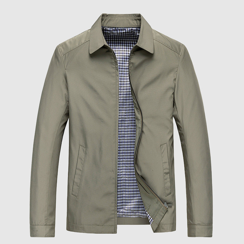 Classic Fit Collared Mens Jacket