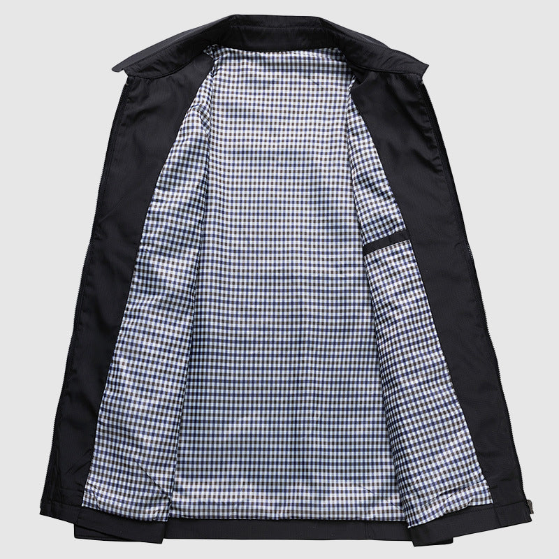 Classic Fit Collared Mens Jacket