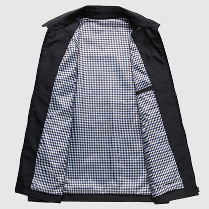 Classic Fit Collared Mens Jacket