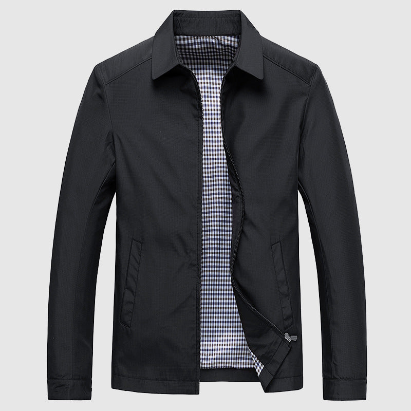 Classic Fit Collared Mens Jacket