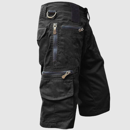 Men's Tactical Cargo Shorts with Multiple Pockets
