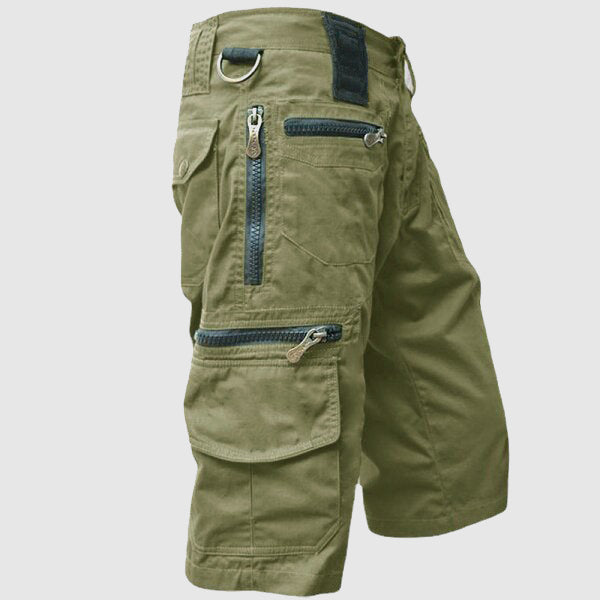 Men's Tactical Cargo Shorts with Multiple Pockets
