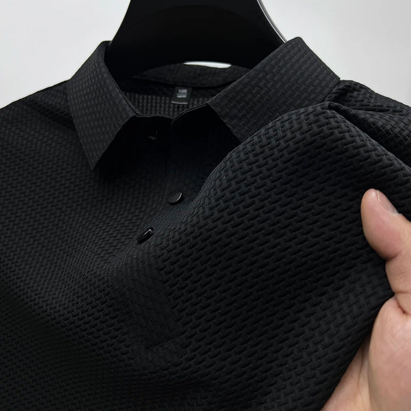 Classic Crew Neck Polo Shirt