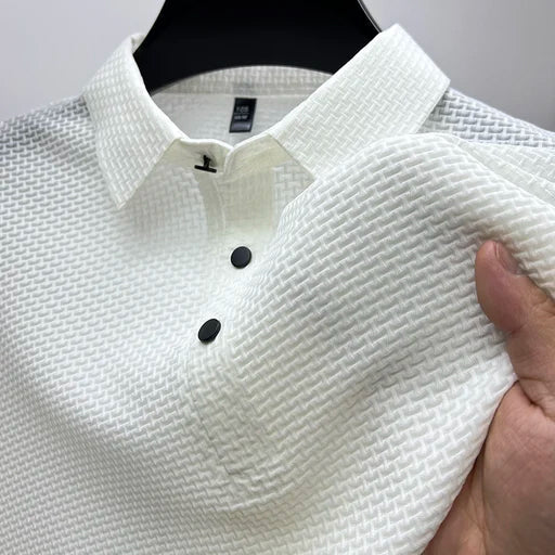 Classic Crew Neck Polo Shirt
