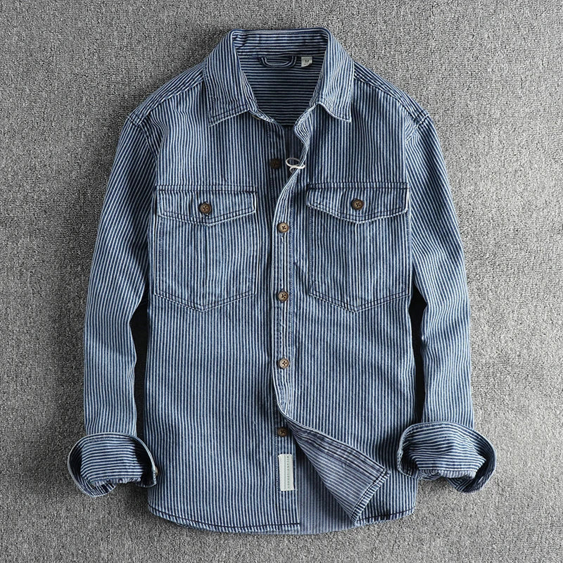 Relaxed Fit Dress Button Shirt - Nocini
