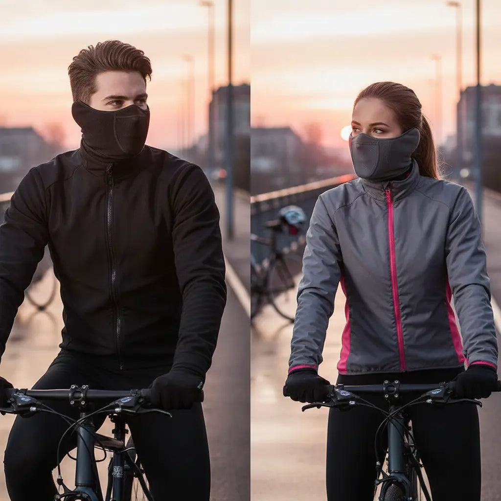 Warm Fleece Neck Face Mask - ThermaShield - Pexav